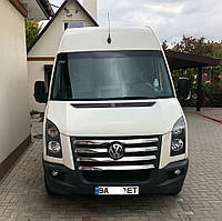 Накладки на решетку 2006-2011 OmsaLine - Итальянская нержавейка для Volkswagen Crafter