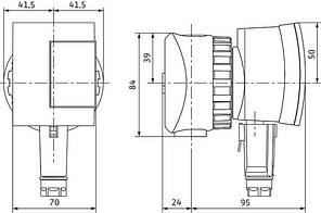 Насос циркуляційний Wilo Star-Z Nova, Rp 1/2, 10 бар, 84мм, 5Вт, 230В, фото 3