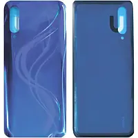 Задняя панель корпуса (крышка аккумулятора) для Xiaomi Mi 9 Lite (M1904F3BG) / Mi CC9, оригинал Синий