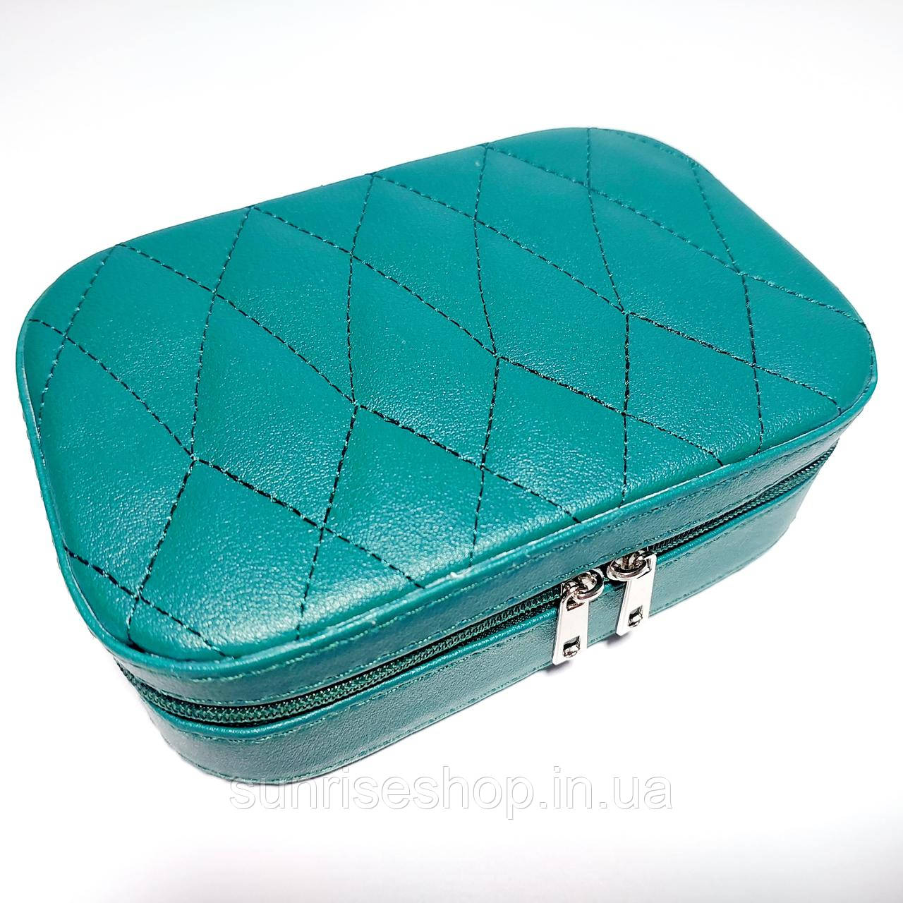 Шкатулка для прикрас шкірзамінник купити оптом