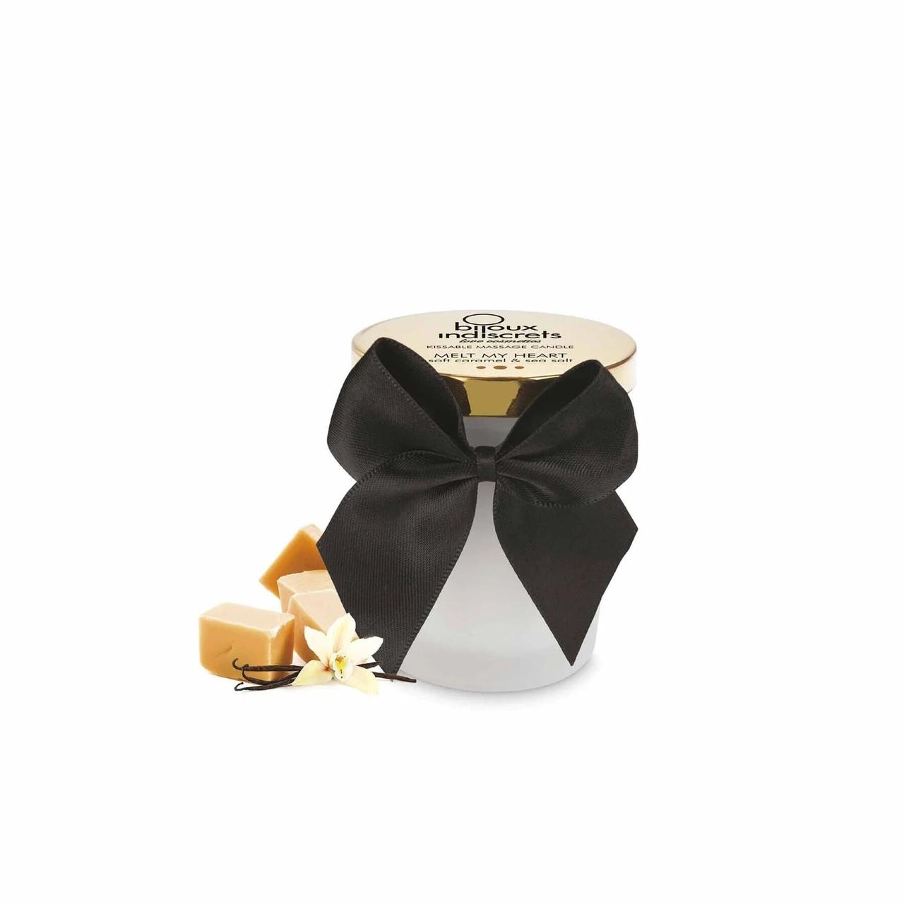 Масажна свічка в стаканчиках Bijoux Indiscrets MELT MY HEART Caramel