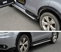 Боковые подножки Оригинал (2 шт, алюминий) для Subaru Forester 2013-2018 гг