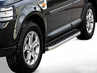 Боковые пороги BlackLine (2 шт, алюминий) для Range Rover Sport 2014-2022 гг