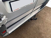 Накладка на задний бампер (нерж) для Citroen Jumper 2007-2024 и
