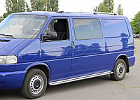 Рейлинги Хром Длинная база, Пластиковые ножки для Volkswagen T4 Caravelle/Multivan