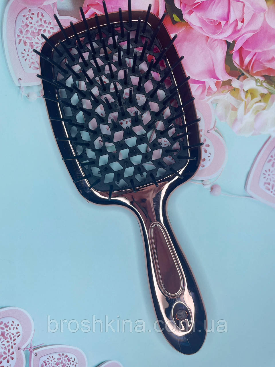 Гребінець SUPERBRUSH PLUS В КОРОБЦІ МЕДНАЯ, фото 1