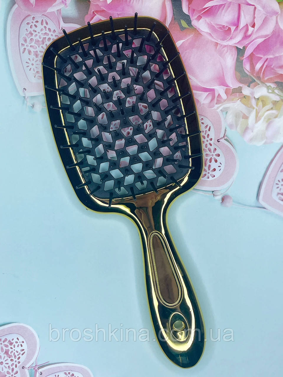 Гребінець SUPERBRUSH PLUS В КОРОБЦІ ЗОЛОТА