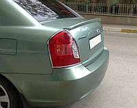 Спойлер Meliset (под покраску) для Hyundai Accent 2006-2010 гг