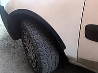 Накладки на арки (4 шт, черные) для Fiat Doblo I 2001-2005 гг