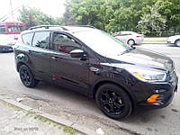 Турецькі рейлінги Чорні (2 шт) для Ford Kuga/Escape 2013-2019 рр