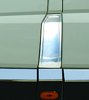 Накладка на бак (нерж.) Carmos - Турецька сталь для Volkswagen Crafter 2006-2017рр