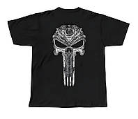 Военная милитари футболка "Время справедливости" с принтом