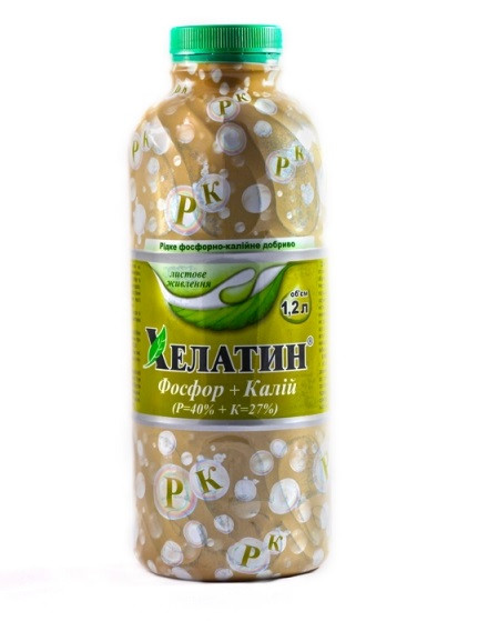 Хелатин Фосфор Калій - добрива ТД Кішонський