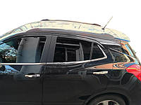 Наружняя окантовка стекол (8 шт, нерж) Carmos - Турецкая сталь для Opel Mokka 2012-2021 гг