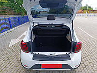 Накладка на задний бампер EuroCap (ABS) для Dacia Sandero 2013-2020 гг