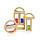 Кубики Guidecraft Block Play Намистини, 14 см, 8 шт. (G3012), фото 5