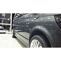 Боковые пороги V2 (под покраску) Короткая база для Volkswagen T6 2015-2024, T.C