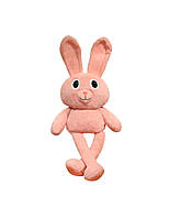 М'яка іграшка-обіймашка Зайчик 100 см (HA-6) розовий