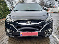 Дефлектор капота (EuroCap) для Hyundai IX-35 2010-2015 гг T.C