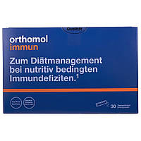 Витамины для восстановления и поддержки иммунной системы Orthomol Immun (гранулы прямого действия со вкусом