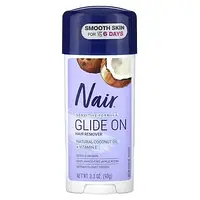 Nair, Средство для удаления волос, Glide On, формула для чувствительной кожи, 93 г (3,3 унции) в Украине