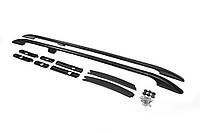 Рейлинги OmsaLine Solid (2 шт, черные) Короткая база для Ford Connect 2014-2021 гг