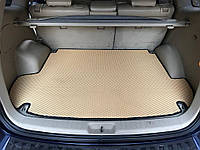 Коврик багажника (EVA, бежевый) (5 мест) для Hyundai Santa Fe 2 2006-2012 гг