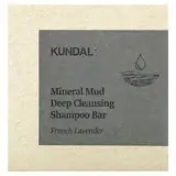 Kundal, Mineral Mud, Deep Cleansing Shampoo Bar, French Lavender, 3.53 oz (100 g) в Украине