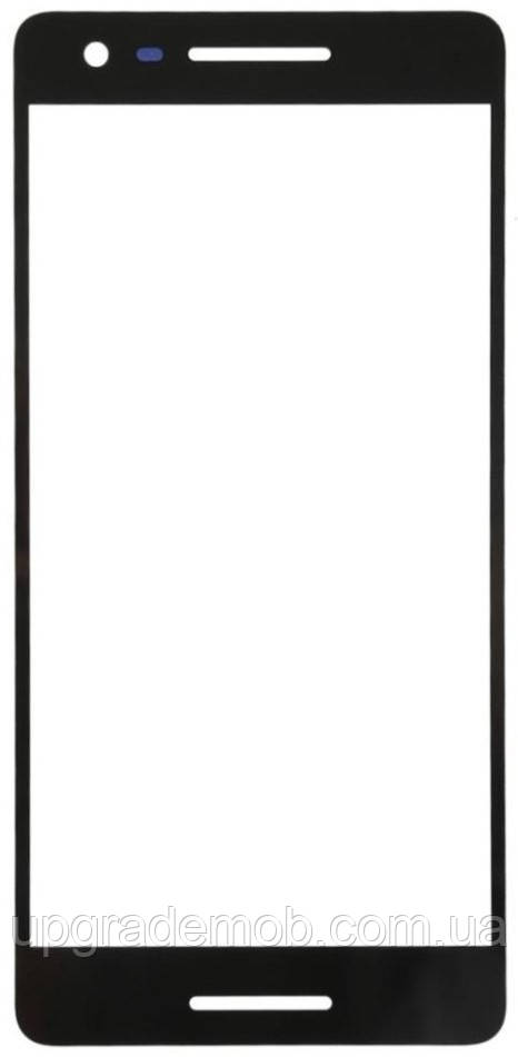 Скло дисплея Nokia 2.1 чорне, фото 1