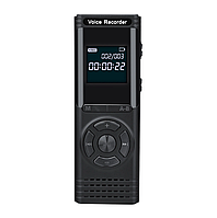 Цифровой диктофон LIMINGZE 32ГБ с MP3-плеером, ЖК-дисплеем, функцией активации голосом