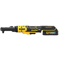 Гайковерт кутовий — тріскачка акумуляторний безщітковий DeWALT DCF510E2G, фото 3