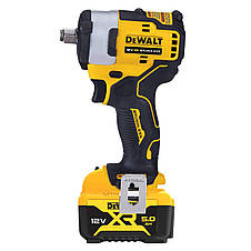 Гайковерт ударний акумуляторний безщітковий DeWALT DCF901P2, фото 3