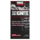 Force Factor, Test X180 Ignite, средство для повышения уровня свободного тестостерона и сжигания жира, 60