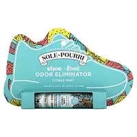 Poo-Pourri, Sole-Pourri, средство для устранения запаха от кожи и ног, с цитрусовым и мятным вкусом, 10 мл