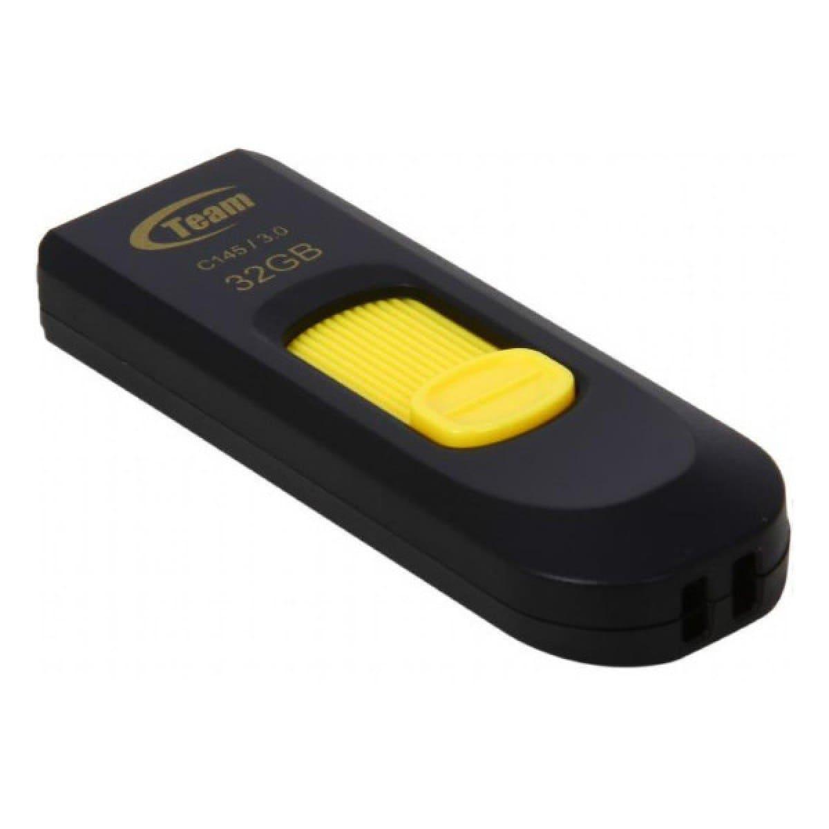 Флеш-накопичувач Team USB3.0 32Gb C145 Yellow (TC145332GY01) - фото 2 - id-p2028030252