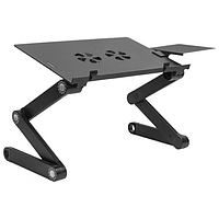 Портативний столик VHG S74 з охолодженням для ноутбука Laptop Table, Black
