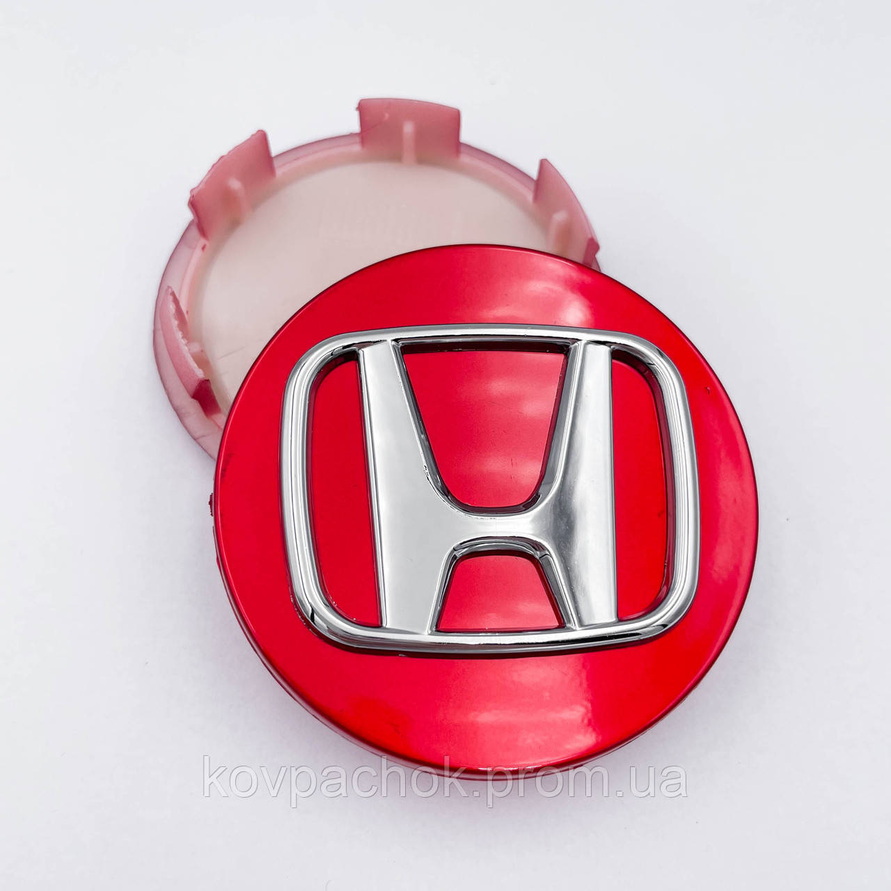 Ковпачки (заглушки) у литі диски HONDA (Хонда) 69 мм Червоний (08W17SEA6M00)