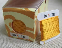 Шовкове муліне 742 (Sunny Silk) Південна Корея