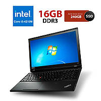 Ноутбук Lenovo ThinkPad L540 / 15.6" (1366x768) TN / Intel Core i5-4210M (2 (4) ядра по 2.6 - | всё для тебя