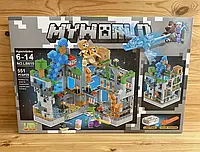 Конструктор LEGO Minecraft 327 деталей для творческого конструирования, конструктор для детей майнкрафт