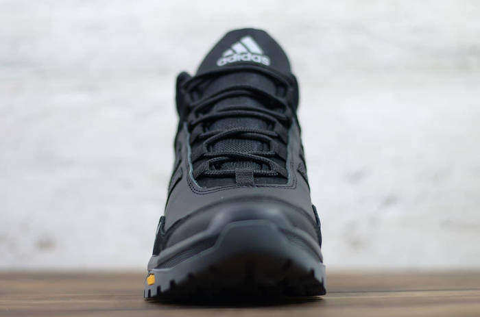 Мужские зимние кроссовки кожаные Adidas Terrex натуральная кожа ...