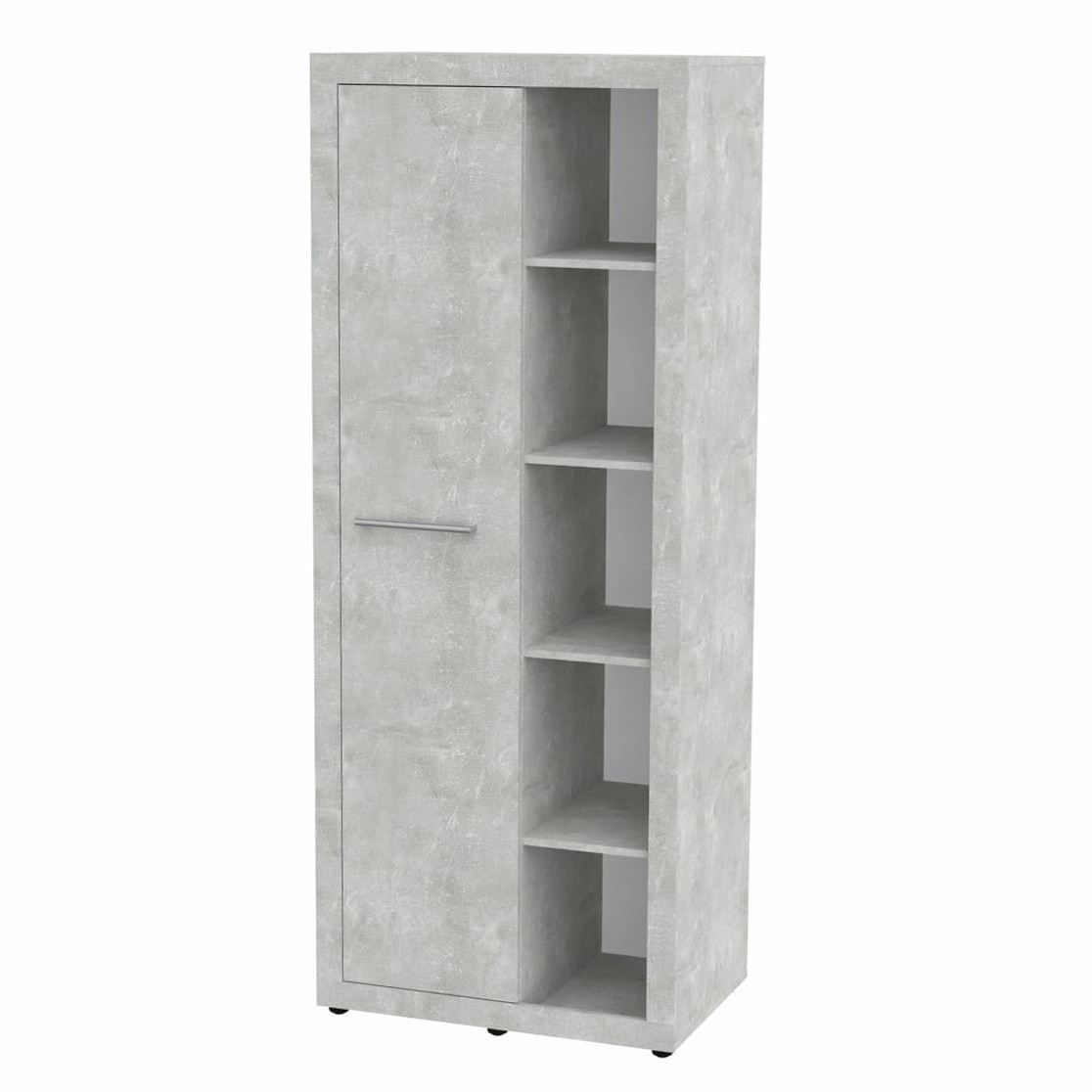 Шафа 80х52х203 см. МГ-1, Колір Ательє світлий, фото 1