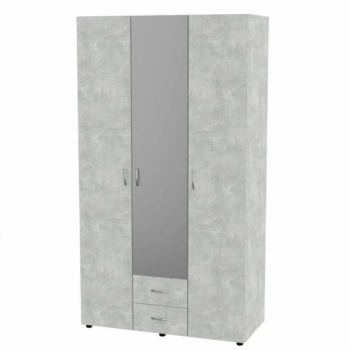 Шафа-6 для одягу 120х54х218 см. Колір Ательє світлий, фото 1