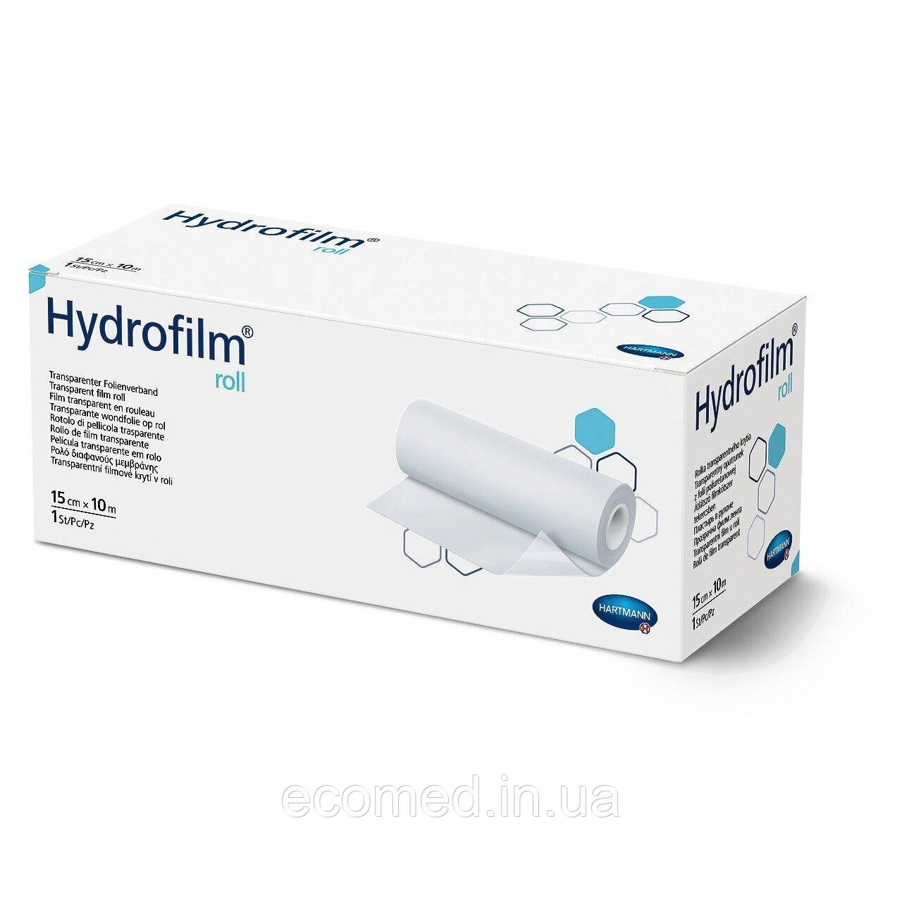 Пов`язка Гідрофілм Ролл (Hydrofilm) 15см*10м, 1шт/уп, фото 1