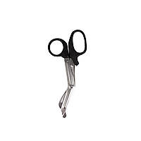 Тактические медицинские ножницы (EMT paramedic scissors) 15 см, Чорний, Медичні ножиці