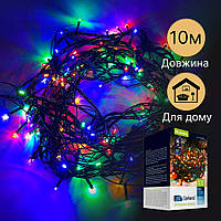 Светодиодная гирлянда СolorWay LED 100 10м (8 функций) разноцветная CW-G-100L10VMC