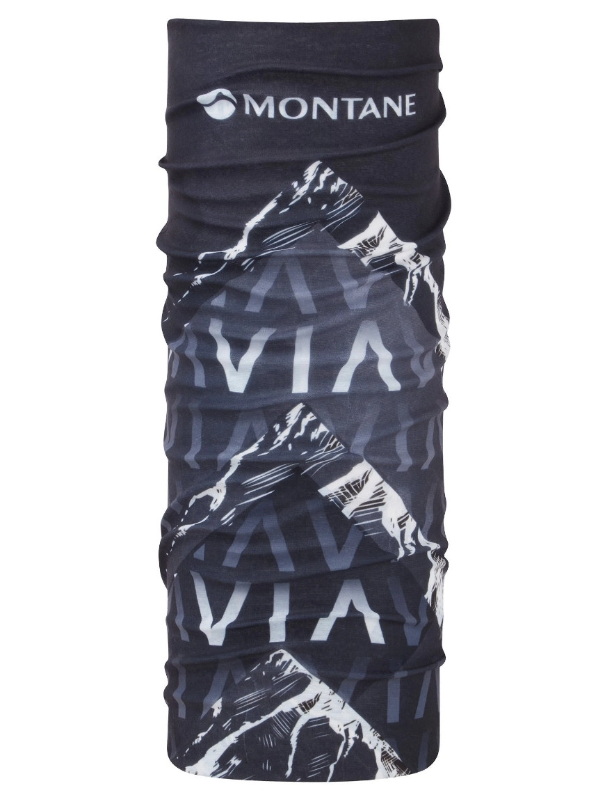 Бандана Montane VIA Chief, Black, One Size (HVCHIBLAO12)