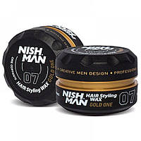 Воск для укладки волос Nishman Hair Wax 07 Gold One 150 мл 8681665066062