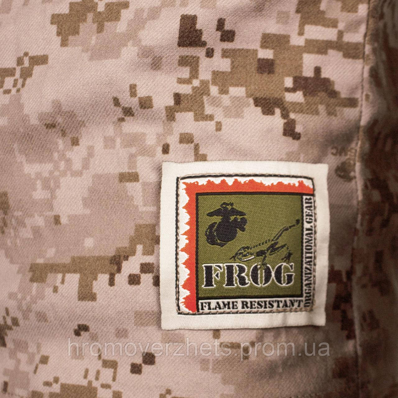 Боевая рубашка USMC FROG Inclement Weather Combat Shirt, Marpat Desert, Medium Long - фото 5 - id-p2028141070