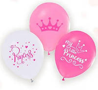 Латексный шар Balonevi 12 "Princess" ассорти (50 шт)